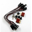 RCCSKJ Dual Power Input Servo Distribution Board Economy Version W/O CDI Remote Switch