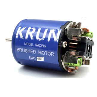 AUSTAR KRUN  RS540 MOTOR 45 TURN  TRUCK OR CRAWLER  USE ( Please note  wires are soldered to motor  )