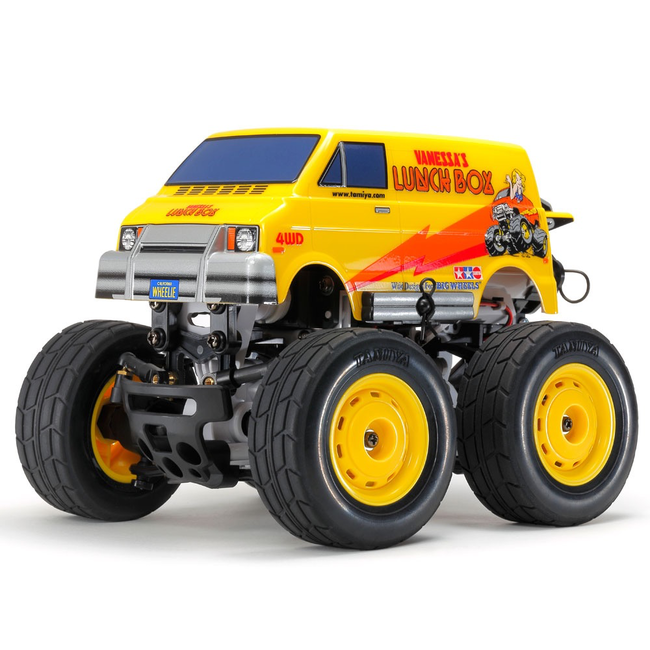 TAMIYA LUNCH BOX R/C  4WD  SW-01 Chassis, 1:24 S KIT NO ESC INCLUDED REQUIRES TX, RX, ESC, BATTERY CHARGER & PAINT.