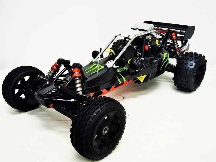 Rear Snowmobile & Sandmobile Kit for Losi 1/5 Desert Buggy XL-E & 2.0
