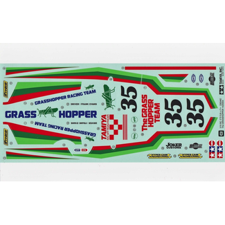 TAMIYA TAMIYA GRASSHOPPER STICKER PACK