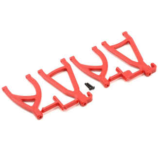 RPM RPM RED REAR UPPER & LOWER A-ARM SET FOR TRAXXAS 1/16 E-REVO 80609