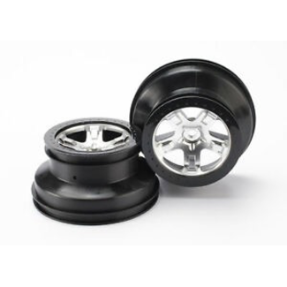 TRAXXAS TRAXXAS WHEELS SCT BLACK CHROME 5872X