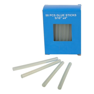 DURATECH Duratech  50 X MINI HOT GLUE GUN  STICKS 7mm 5/16  glue sticks