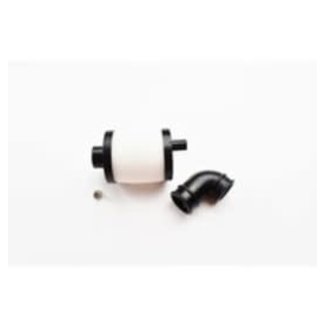CY C.Y. 1/8 Air Filter (Black ) + Short Black elbow