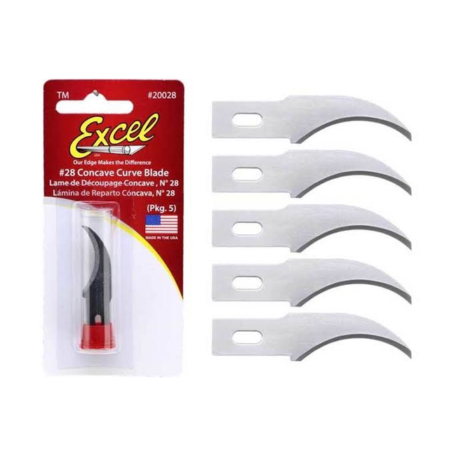 EXCEL #28 CONCAVE CURVE BLADE