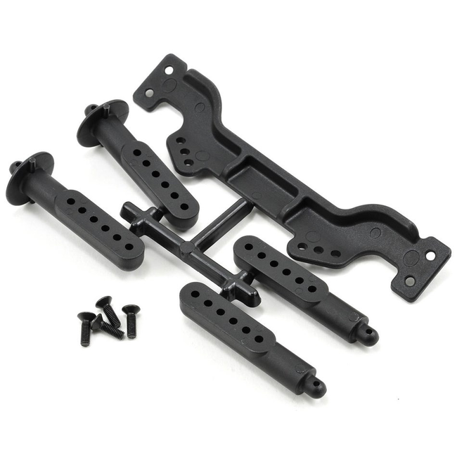 RPM ADJUSTABLE FRONT BODY MOUNT & POST SLASH 2WD