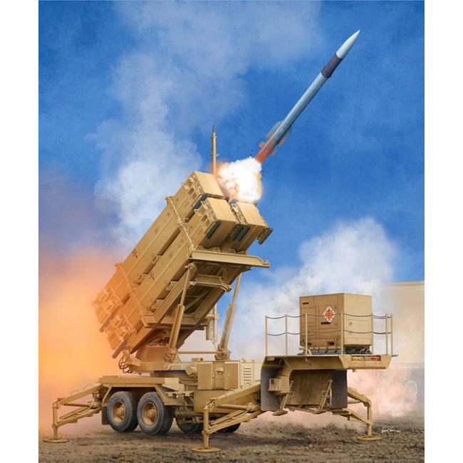Trumpeter 01040 US M901 Launching Station w/MIM-104F Patriot SAM System (PAC-3) 1/35