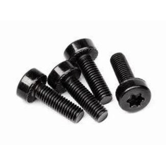 HPI HPI WIDE CAP HEAD SCREW M5x16mm (4pcs)  15458