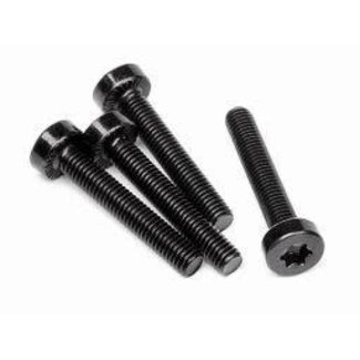 HPI HPI WIDE CAP HEAD TORX SCREW M5x30mm (4pcs)  15439