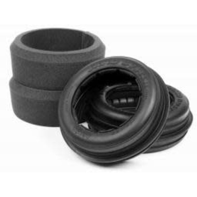 HPI BAJA 5B SAND BUSTER RIB TIRE M COMPOUND FRONT