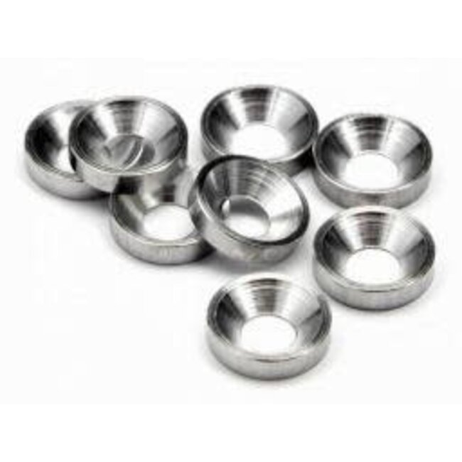 HPI CONCAVE WASHER 4MM  8PCS