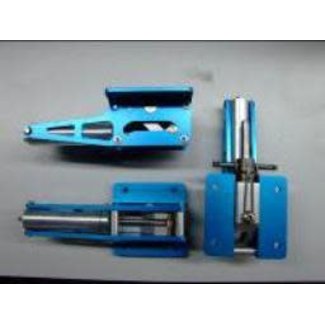 HY MODEL ACCESSORIES HY AIR UP/DOWN RETRACT SETS 120+ SIZE SET WITH OLEOS IN ALLOY/PLASTIC DISPLAY CASE ( WHEELS NOT INCLUDED ) ( OLD CODE HY250502B )