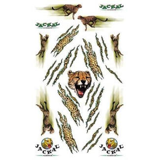 JACKAL JACKAL DECAL SET CHEETAH POWER
