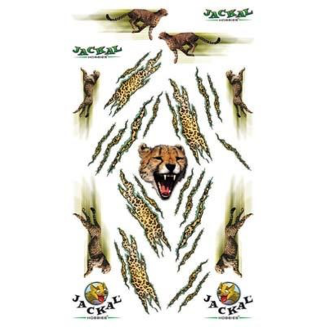 JACKAL DECAL SET CHEETAH POWER