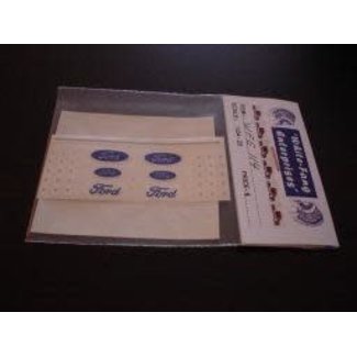 WHITE FANG WF Winter front decal Ford