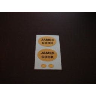 WHITE FANG WF Mack Bicentennial Decal  NAME Set (specify by the order which Name)