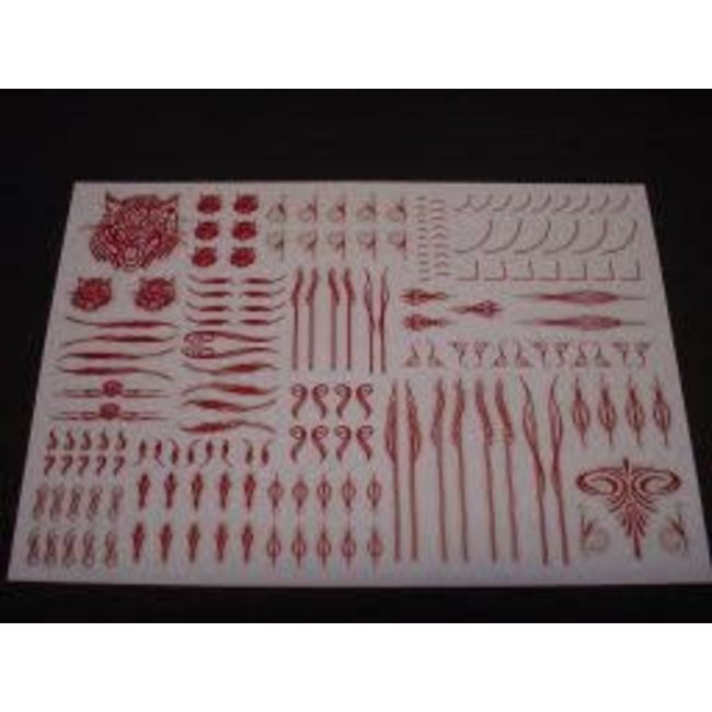 WF Scroll ""Tiger Head"" Scroll set