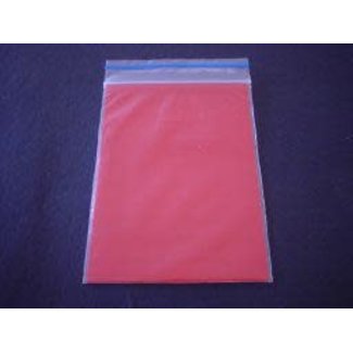 WHITE FANG WF RED MATT SELF ADHESIVE VINYL SHEETS (cover up of Road Train Sign, on Bullbar)          75mm x 100mm