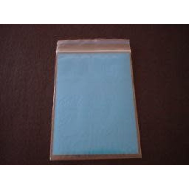WF Light Blue SELF ADHESIVE VINYL SHEETS 75X100mm