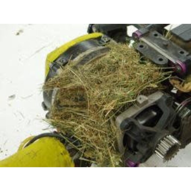 OUTERWEARS 1/5TH SCALE FLYWHEEL/CRANKCASE COVER BLACK