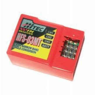 HITEC HITEC HFS-03MT 3 CHANNEL NARROW BAND SURFACE RECEIVER  HITEC 29mhz 3CH RX AM