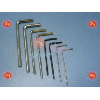 HY MODEL ACCESSORIES HY METRIC ALLEN KEYS 4.0MM  10PK