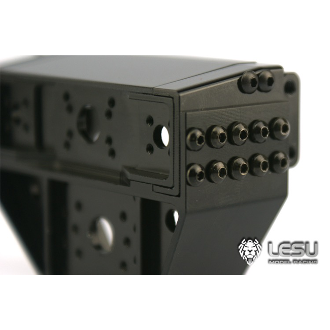 LESU 1/14 trailer L-1019 Heavy-duty engineering tail beam metal field LESU radix model