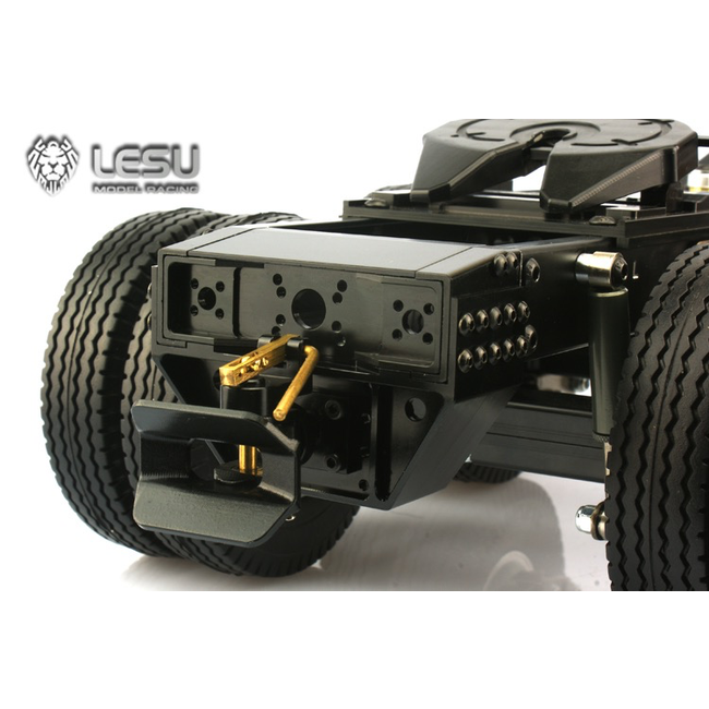 LESU 1/14 trailer L-1019 Heavy-duty engineering tail beam metal field LESU radix model