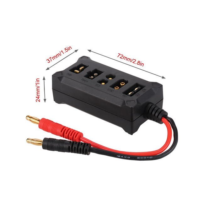 IMAX Original imaxRC All-in-one Multifunctional Adapter Board with Banana Connector for SKYRC B6 Balance Charger