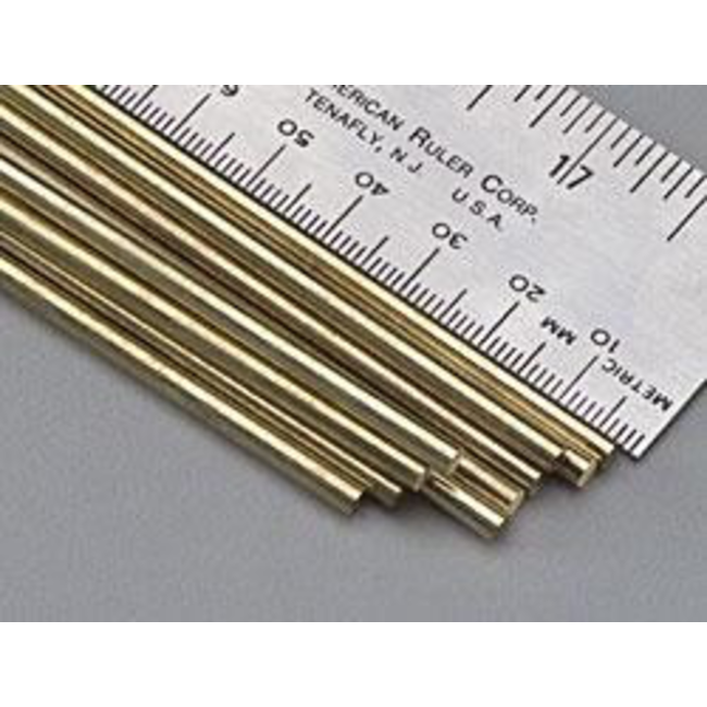 K & S BRASS ROD 3/16 36IN