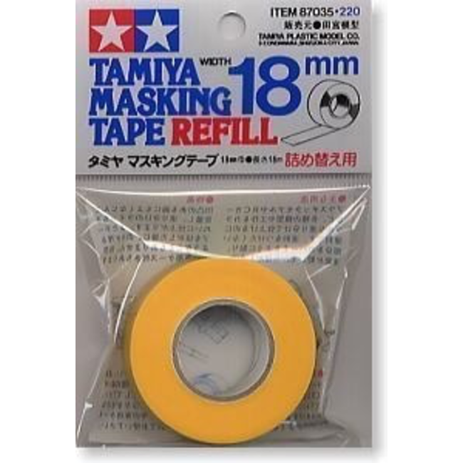 TAMIYA MASKING TAPE REFILL 18MM