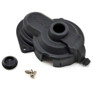 TRAXXAS TRAXXAS DUST COVER WITH RUBBER PLUG, GEAR COVER