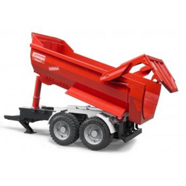 BRUDER 1:16 KRAMPE TANDEM HALF PIPE TIPPING TRAILER