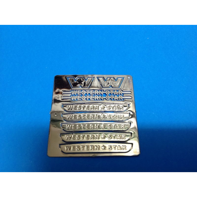 AUSLOWE WESTERN STAR BADGE SET PHOTOETCH 1/24