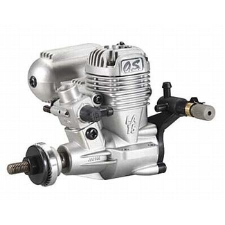 O.S. OS 15 LA SILVER RC ENGINE WITH SILENCER