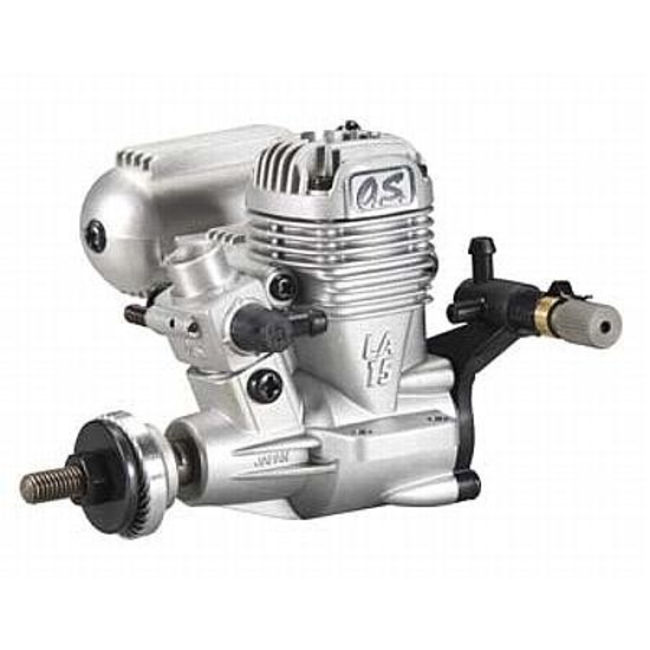 OS 15 LA SILVER RC ENGINE WITH SILENCER