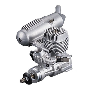 O.S. OS 25FXII 2 STROKE GLOW ENGINE WITH SILENCER