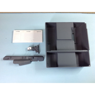 AUSLOWE AUSLOWE FLOOR PAN & DASH SUITS AMT Kenworth aerodyne/Papa truck D31 1/25 SCALE