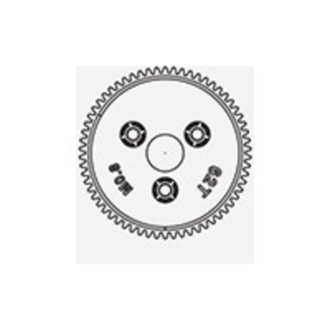 RADIENT SPUR GEAR 62T 0.8P TRA3959