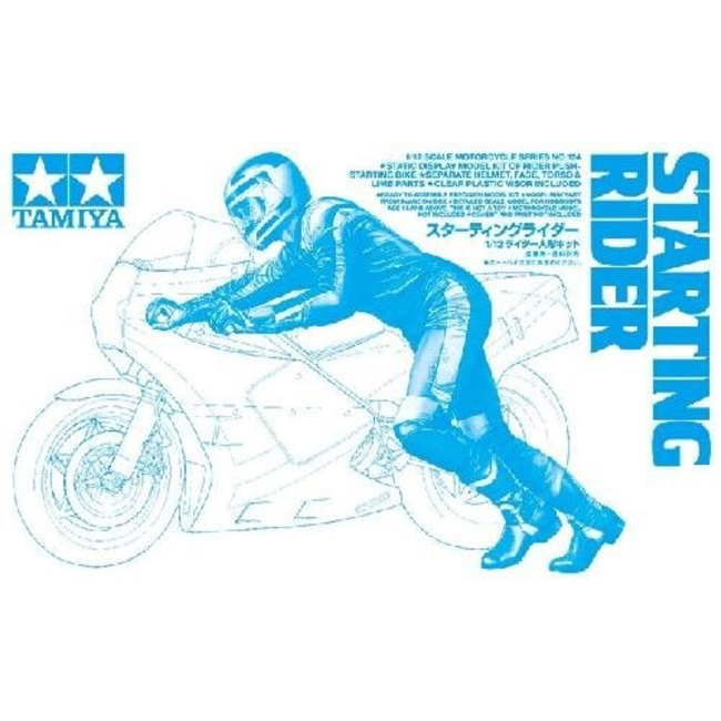 TAMIYA 1/12 STARTING MOTORBIKE RIDER