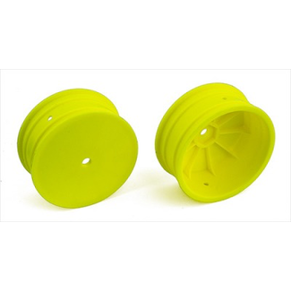 TEAM ASSOCIATED TEAM ASSOCIATED 12 mm 4WD 2.2 in Front Wheels, yellow