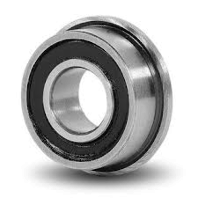 FLANGED BEARING 7 x 4 x 2.5mm (2-RS )  RUBBER SEALED MF74 2RS