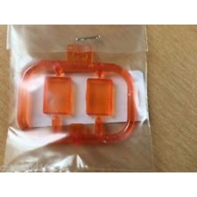 HERCULES TAIL LIGHT LENSES 2 RED 2 CLEAR 2 ORANGE