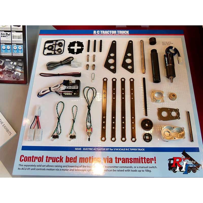 TAMIYA ELECTRIC ACTUATOR SET 1/14 TIPPER TRUCK   ( DISCONTINUED )