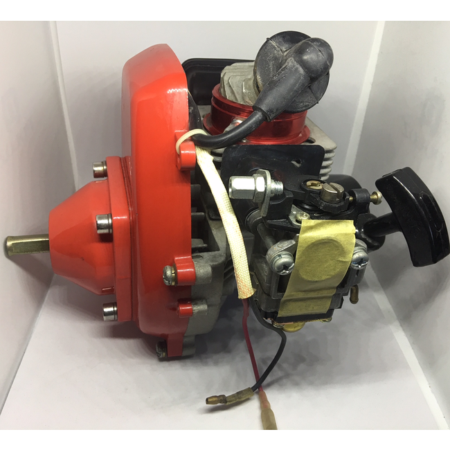 DRAGON BOATS 23CC PULL START MARINE ENGINE WITH MUFFLE R& CLUTCH  ( PRICE IS FOR 2 MOTORS 1 NEW 1 USED )