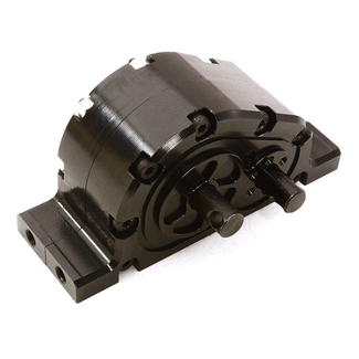 INTEGY ALLOY TRANSFER CASE 12T/24T GEARBOX 1/14 TRUCKS BLACK W=59MM