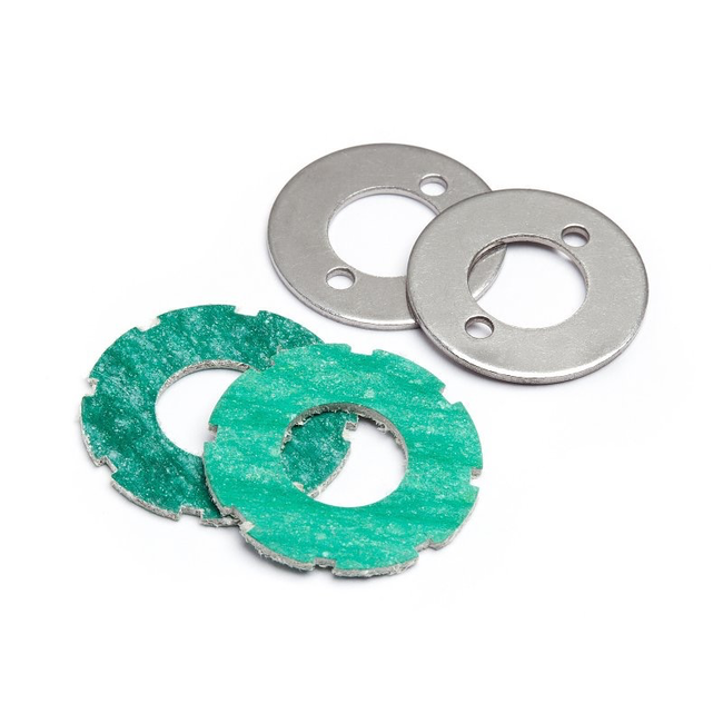 HPI SLIPPER CLUTCH PLATE AND PAD SET SAVAGE XS