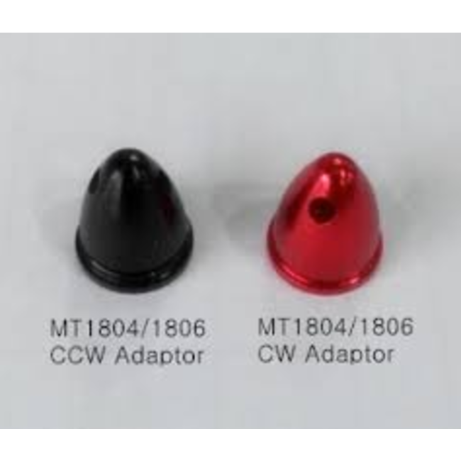 EMax MT1804 MT1806 Brushless Motor Prop Cap Nut RED 1pcs