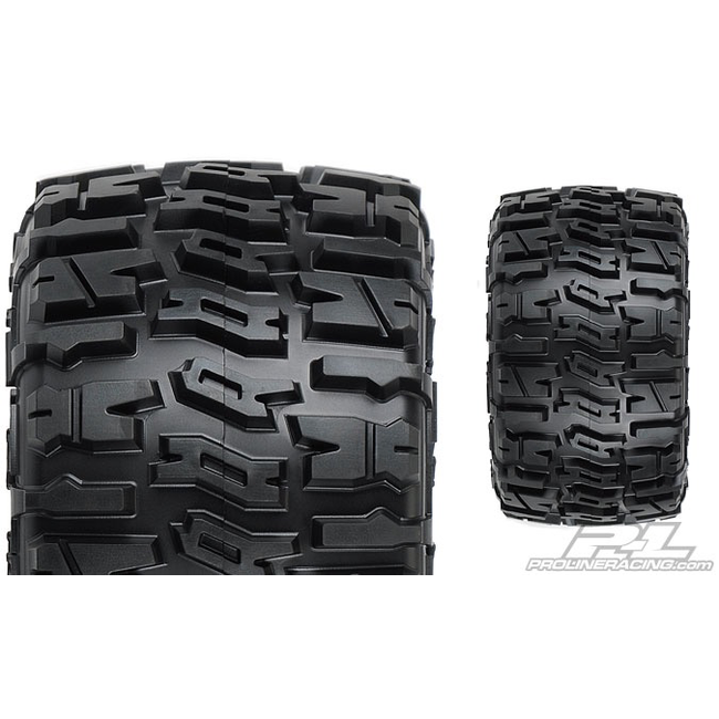 PROLINE Trencher 2.8" (Traxxas Style Bead) All Terrain Tires Mounted